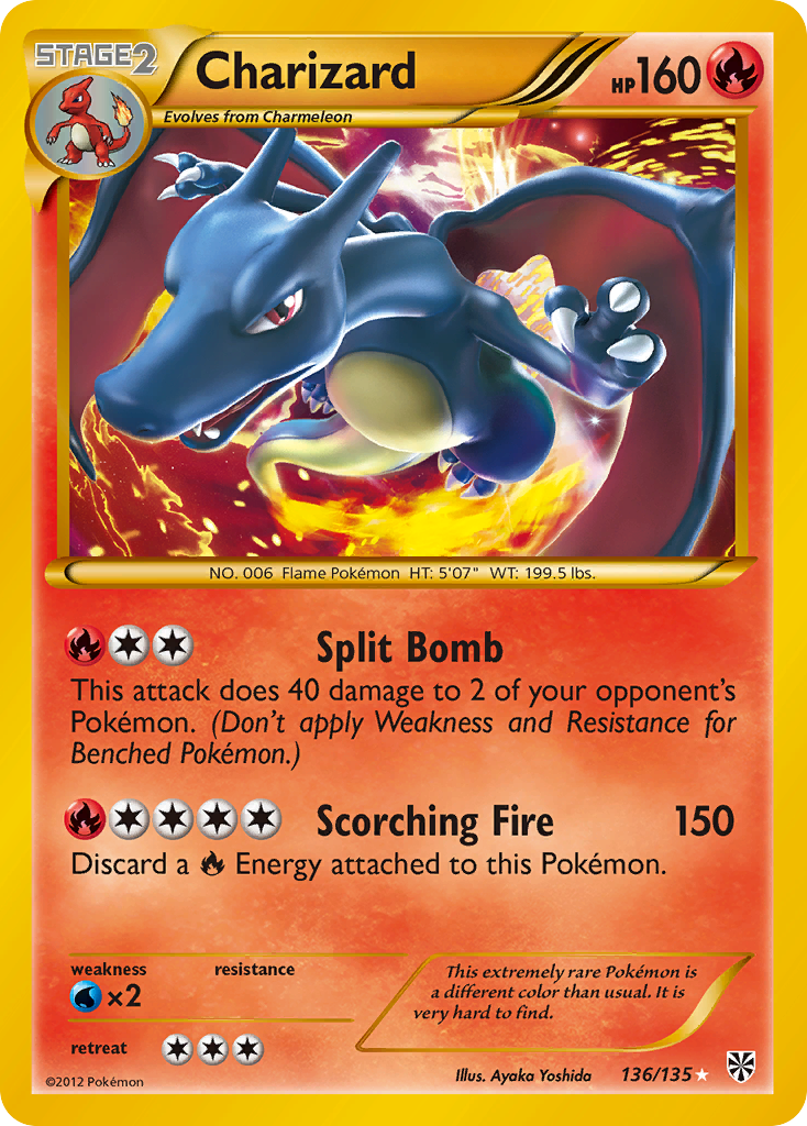 Charizard (136/135) [Black & White: Plasma Storm] | Galaxy Games LLC