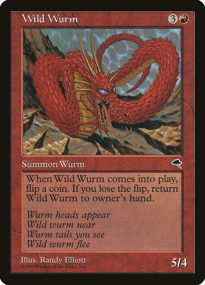 Wild Wurm [Tempest] | Galaxy Games LLC