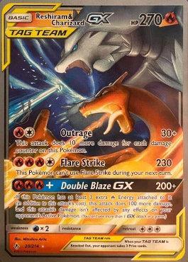 Reshiram & Charizard GX (20/214) (Perfection - Henry Brand) [World Championships 2019] | Galaxy Games LLC