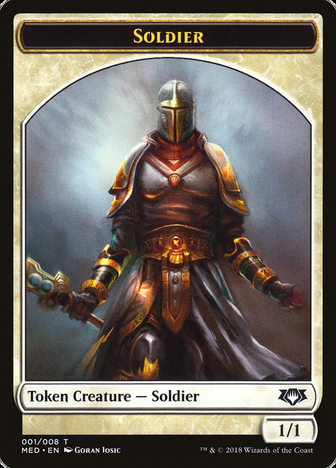 Soldier Token [Mythic Edition Tokens] | Galaxy Games LLC