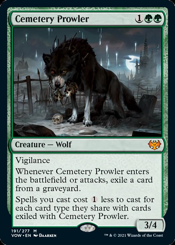 Cemetery Prowler [Innistrad: Crimson Vow] | Galaxy Games LLC