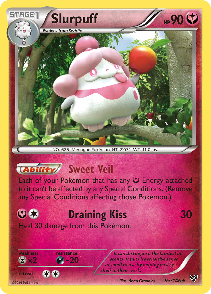 Slurpuff (95/146) [XY: Base Set] | Galaxy Games LLC