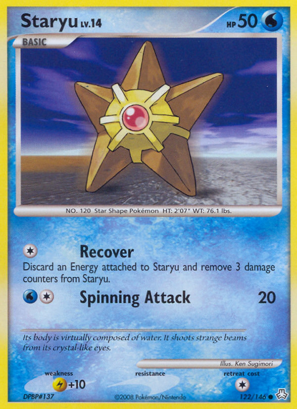 Staryu (122/146) [Diamond & Pearl: Legends Awakened] | Galaxy Games LLC