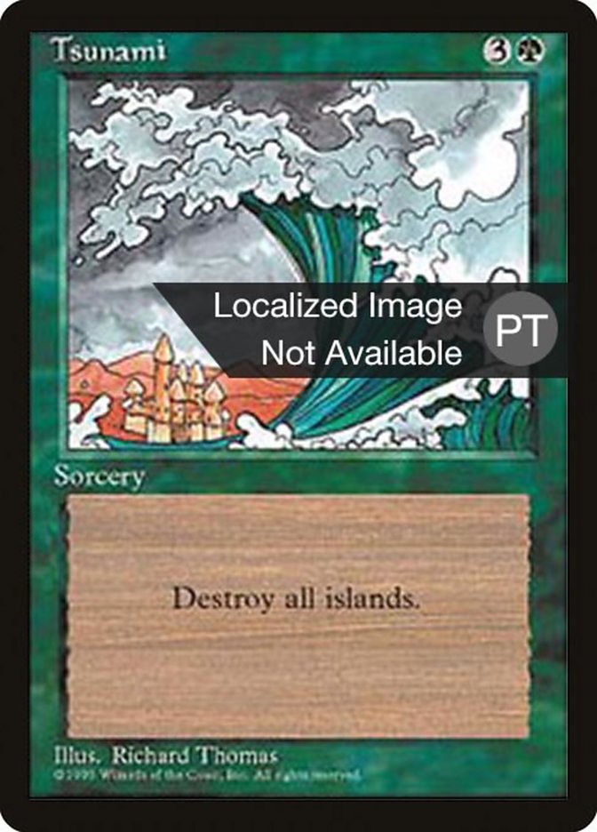 Tsunami [Fourth Edition (Foreign Black Border)] | Galaxy Games LLC