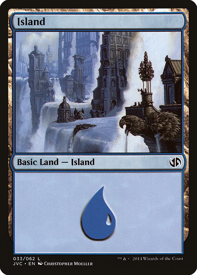 Island (33) [Duel Decks Anthology] | Galaxy Games LLC