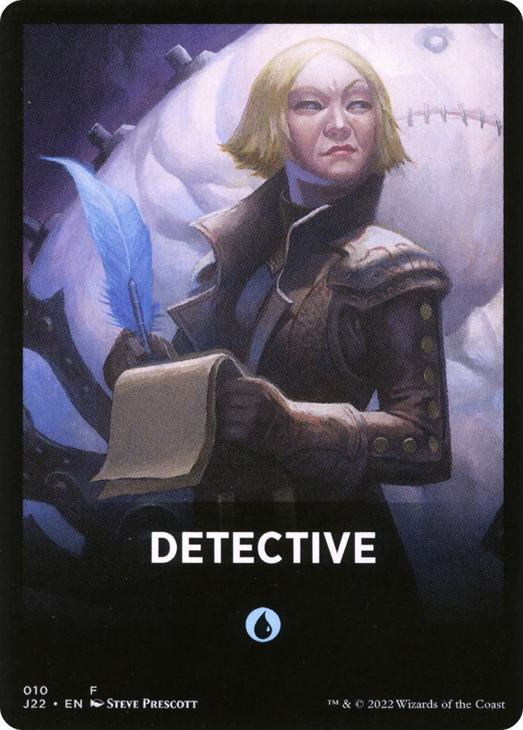 Detective Theme Card [Jumpstart 2022 Front Cards] | Galaxy Games LLC