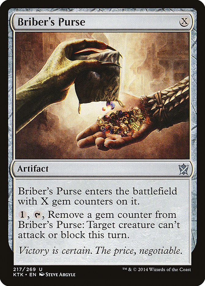 Briber's Purse [Khans of Tarkir] | Galaxy Games LLC