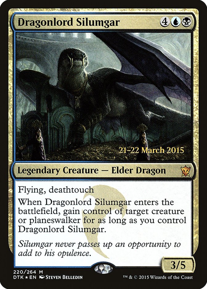 Dragonlord Silumgar [Dragons of Tarkir Prerelease Promos] | Galaxy Games LLC
