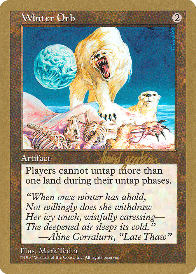 Winter Orb (Svend Geertsen) [World Championship Decks 1997] | Galaxy Games LLC