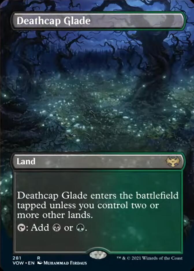 Deathcap Glade (Borderless Alternate Art) [Innistrad: Crimson Vow] | Galaxy Games LLC