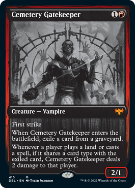 Cemetery Gatekeeper [Innistrad: Double Feature] | Galaxy Games LLC