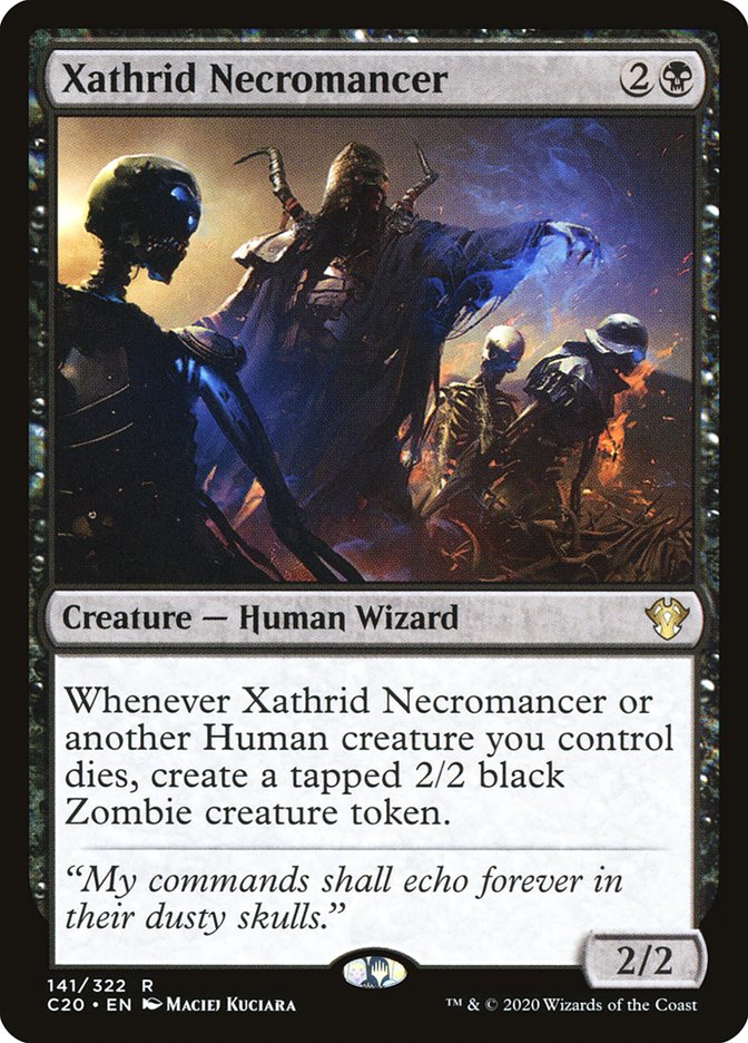 Xathrid Necromancer [Commander 2020] | Galaxy Games LLC