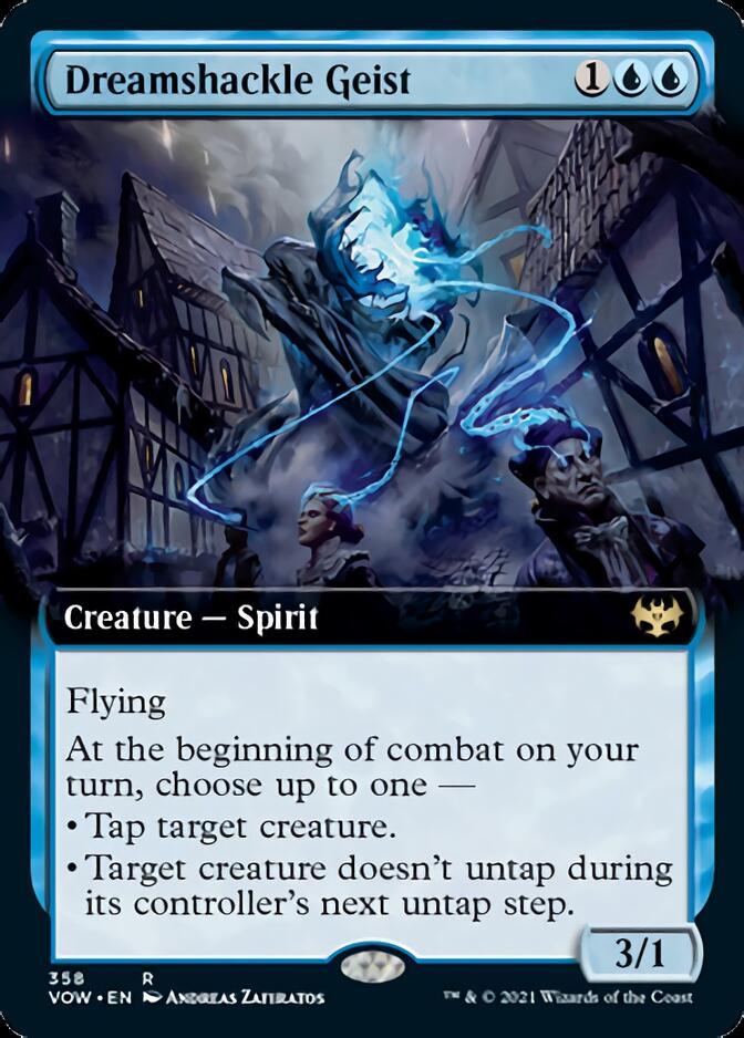 Dreamshackle Geist (Extended Art) [Innistrad: Crimson Vow] | Galaxy Games LLC