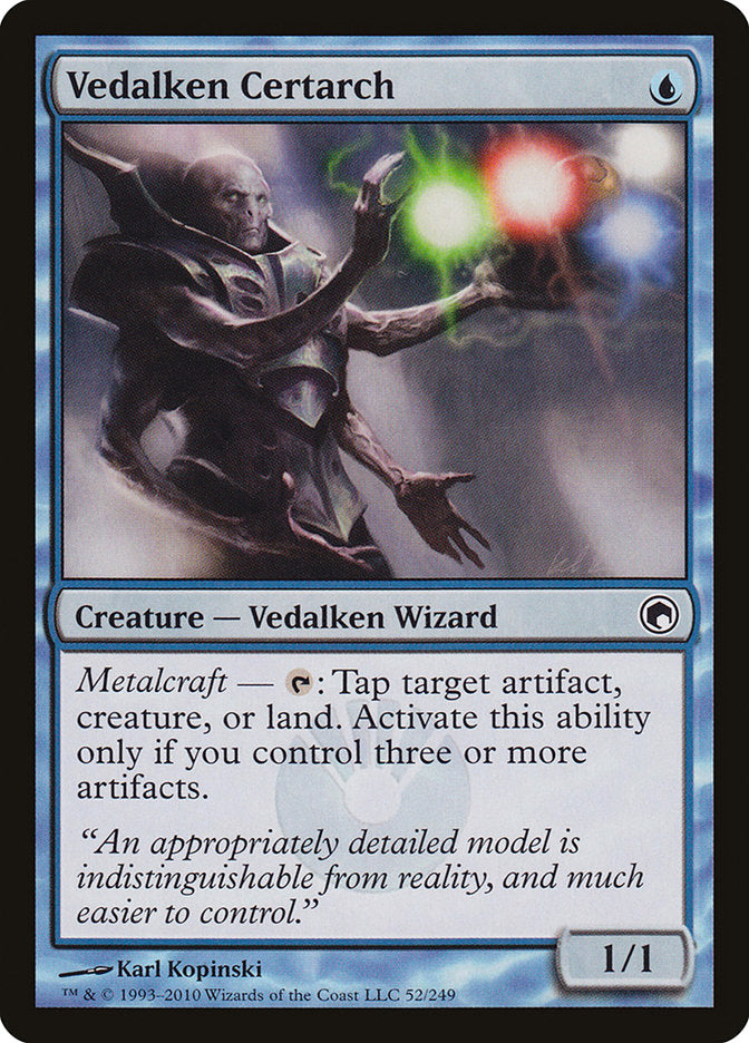 Vedalken Certarch [Scars of Mirrodin] | Galaxy Games LLC