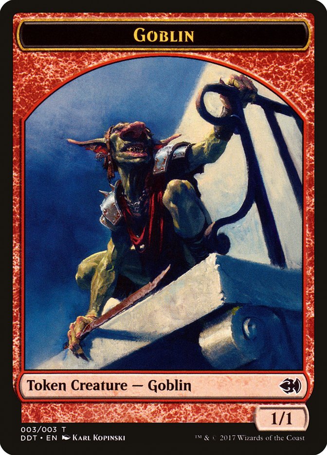 Goblin Token [Duel Decks: Merfolk vs. Goblins Tokens] | Galaxy Games LLC