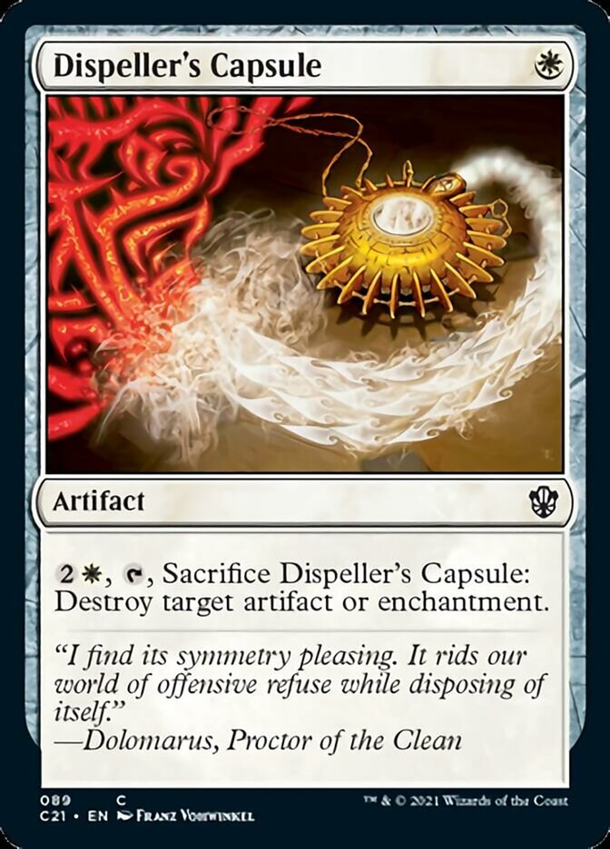 Dispeller's Capsule [Commander 2021] | Galaxy Games LLC