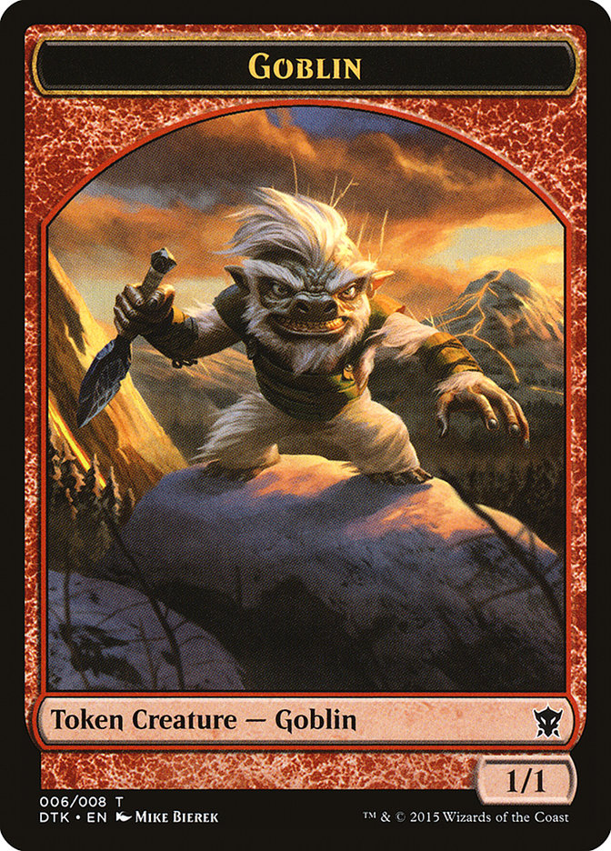 Goblin Token [Dragons of Tarkir Tokens] | Galaxy Games LLC