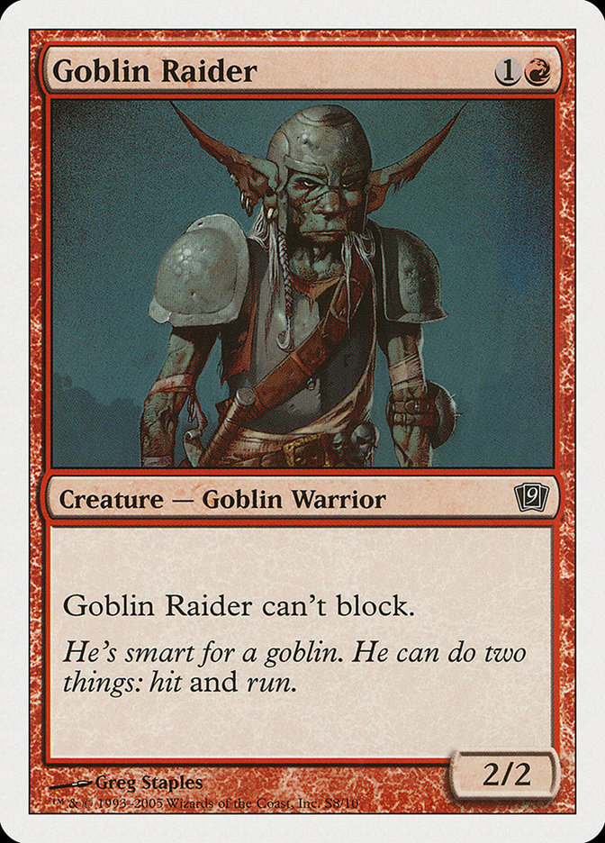 Goblin Raider [Ninth Edition] | Galaxy Games LLC