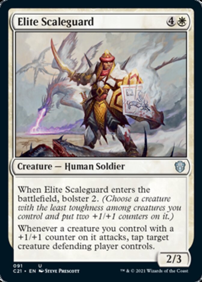 Elite Scaleguard [Commander 2021] | Galaxy Games LLC