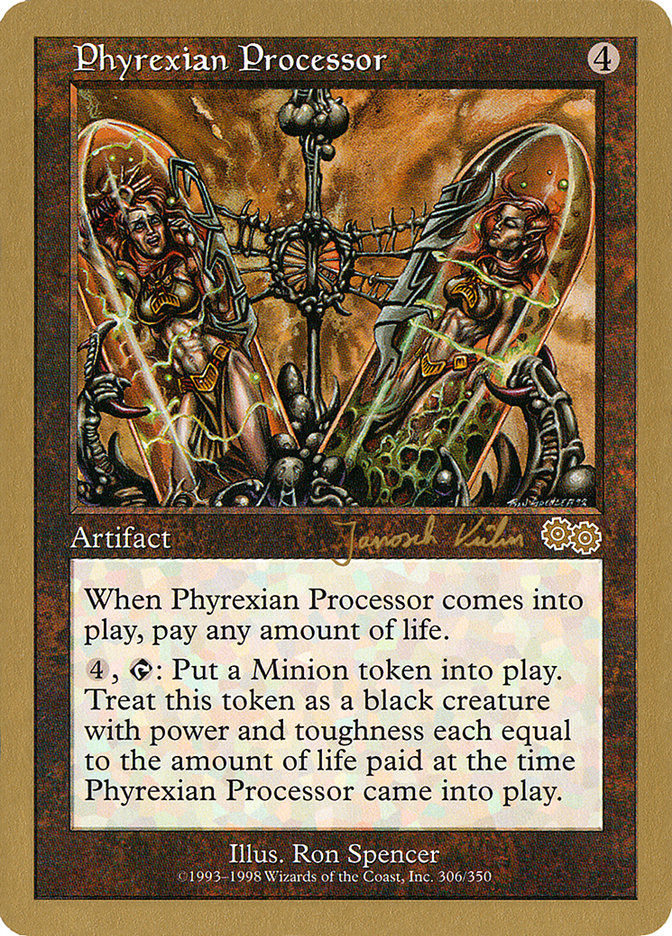 Phyrexian Processor (Janosch Kuhn) [World Championship Decks 2000] | Galaxy Games LLC