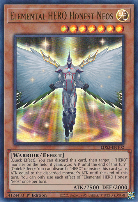 Elemental HERO Honest Neos [LDS3-EN102] Ultra Rare | Galaxy Games LLC