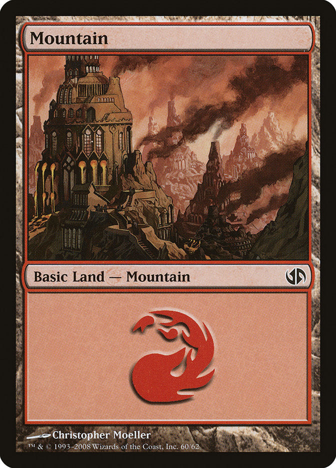 Mountain (60) [Duel Decks: Jace vs. Chandra] | Galaxy Games LLC