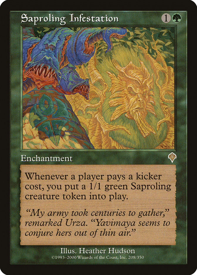 Saproling Infestation [Invasion] | Galaxy Games LLC
