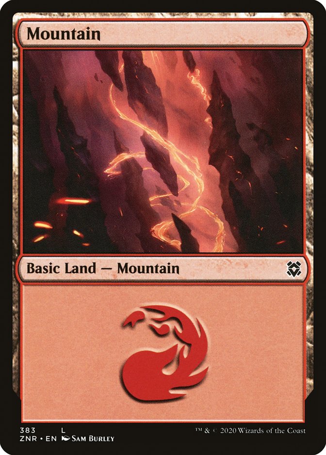 Mountain (383) [Zendikar Rising] | Galaxy Games LLC