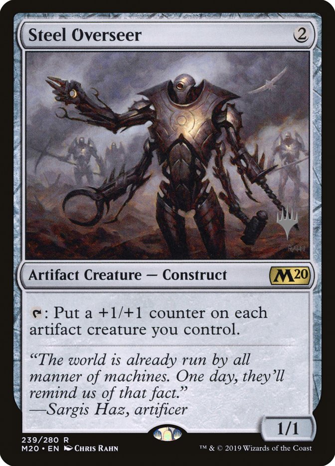 Steel Overseer (Promo Pack) [Core Set 2020 Promos] | Galaxy Games LLC
