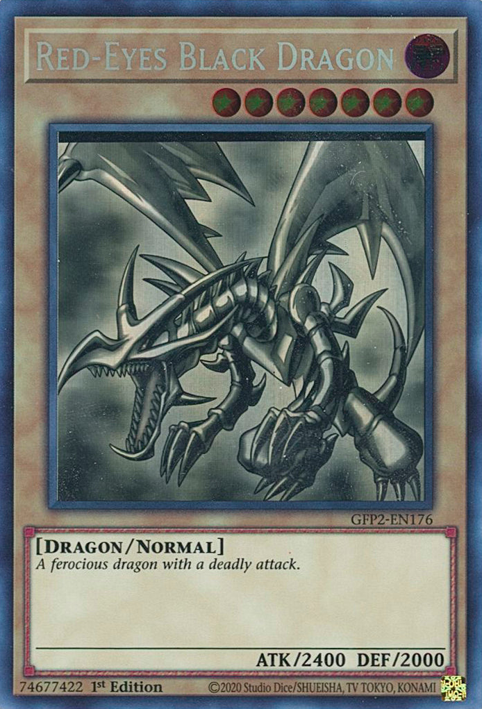 Red-Eyes Black Dragon [GFP2-EN176] Ghost Rare | Galaxy Games LLC