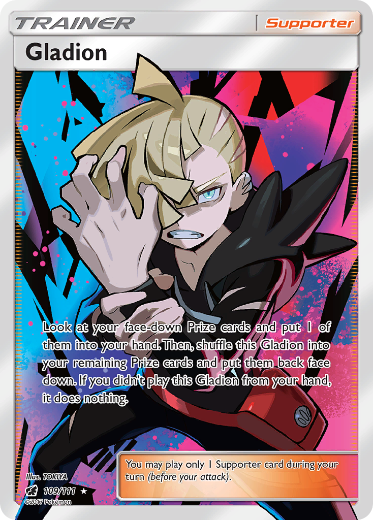 Gladion (109/111) [Sun & Moon: Crimson Invasion] | Galaxy Games LLC