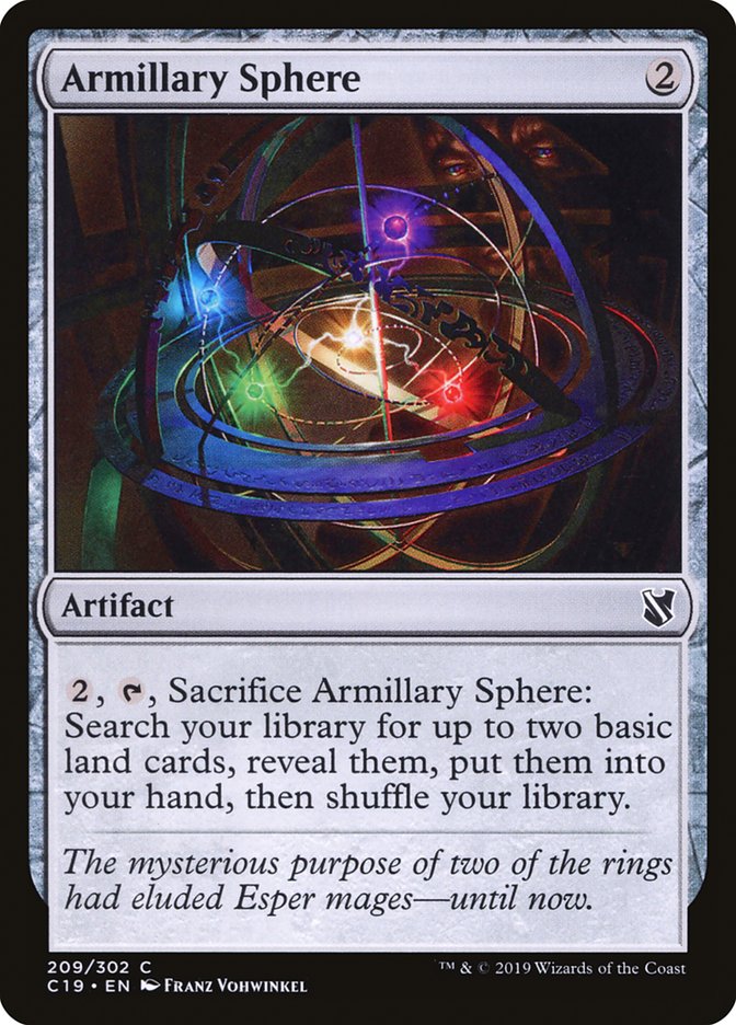 Armillary Sphere [Commander 2019] | Galaxy Games LLC