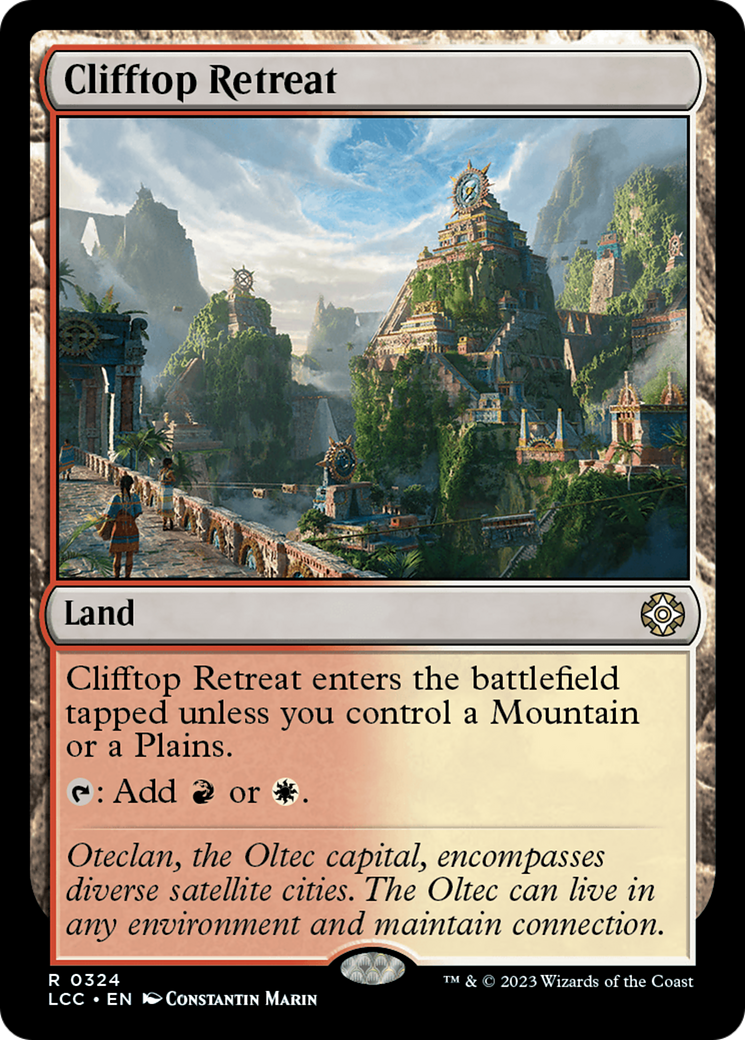 Clifftop Retreat [The Lost Caverns of Ixalan Commander] | Galaxy Games LLC