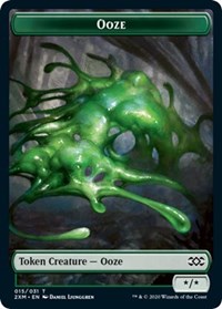 Ooze // Tuktuk the Returned Double-sided Token [Double Masters Tokens] | Galaxy Games LLC