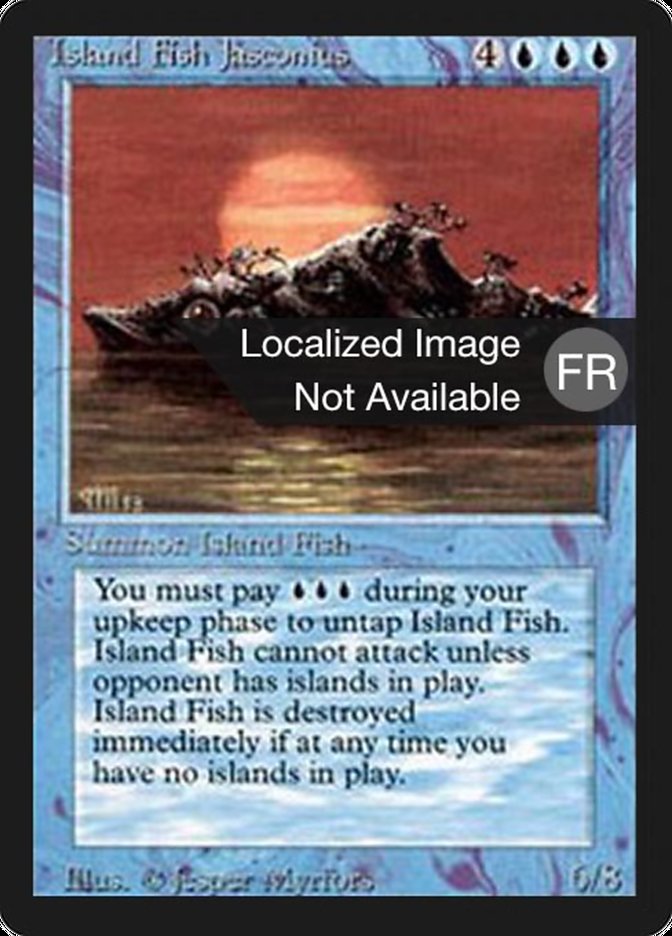 Island Fish Jasconius [Foreign Black Border] | Galaxy Games LLC