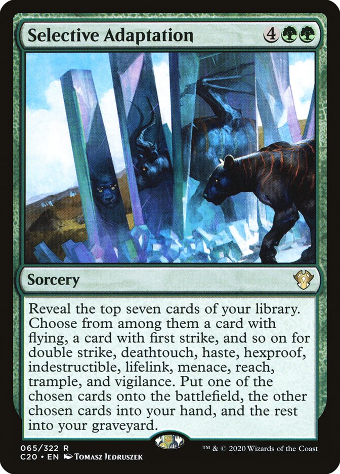 Selective Adaptation [Commander 2020] | Galaxy Games LLC