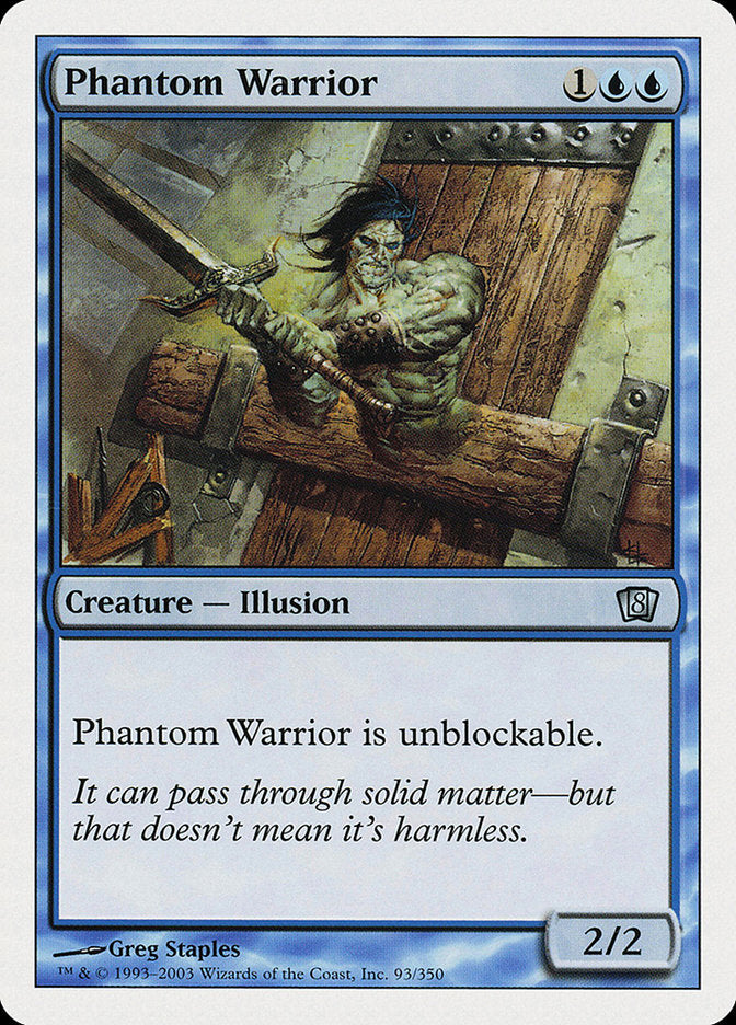 Phantom Warrior [Eighth Edition] | Galaxy Games LLC