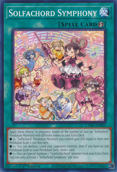 Solfachord Symphony [CYAC-EN065] Common | Galaxy Games LLC