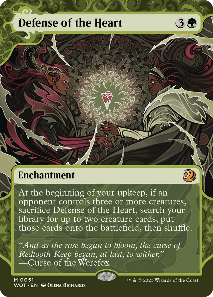 Defense of the Heart [Wilds of Eldraine: Enchanting Tales] | Galaxy Games LLC