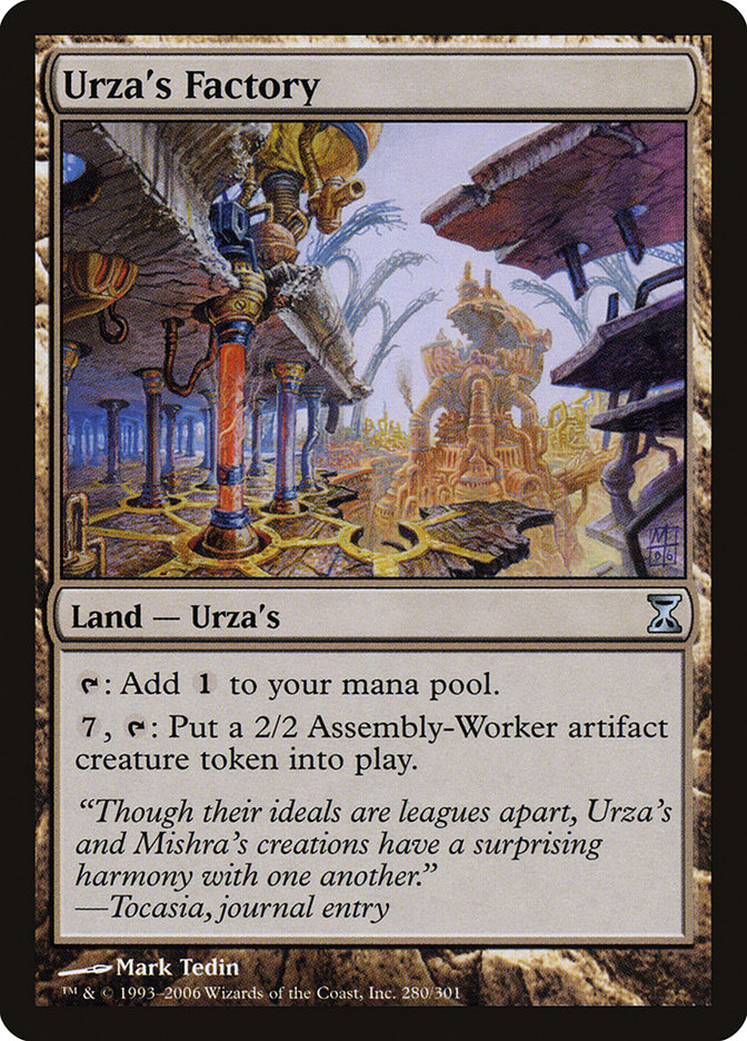 Urza's Factory [Time Spiral] | Galaxy Games LLC