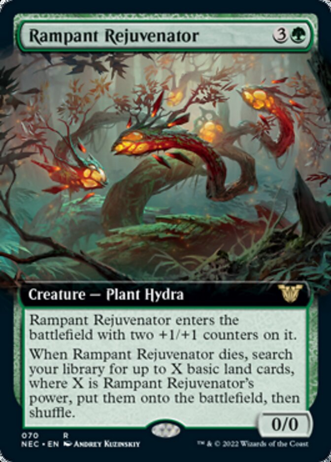 Rampant Rejuvenator (Extended Art) [Kamigawa: Neon Dynasty Commander] | Galaxy Games LLC