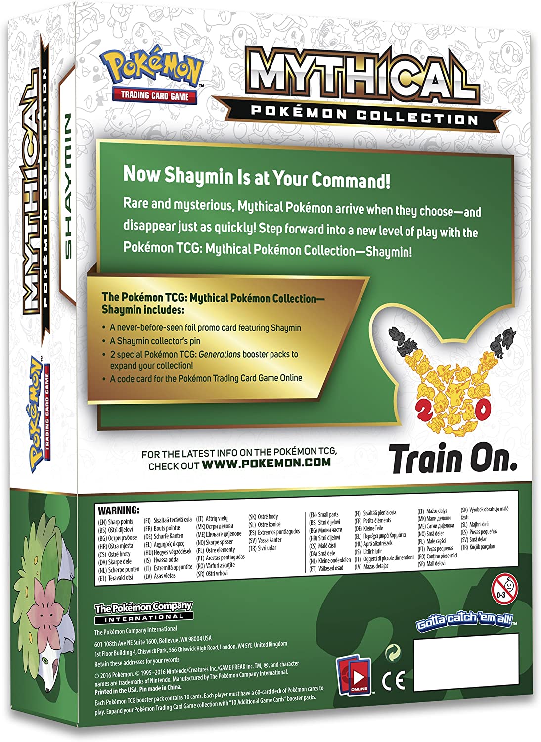 Generations - Mythical Pokemon Collection (Shaymin) | Galaxy Games LLC