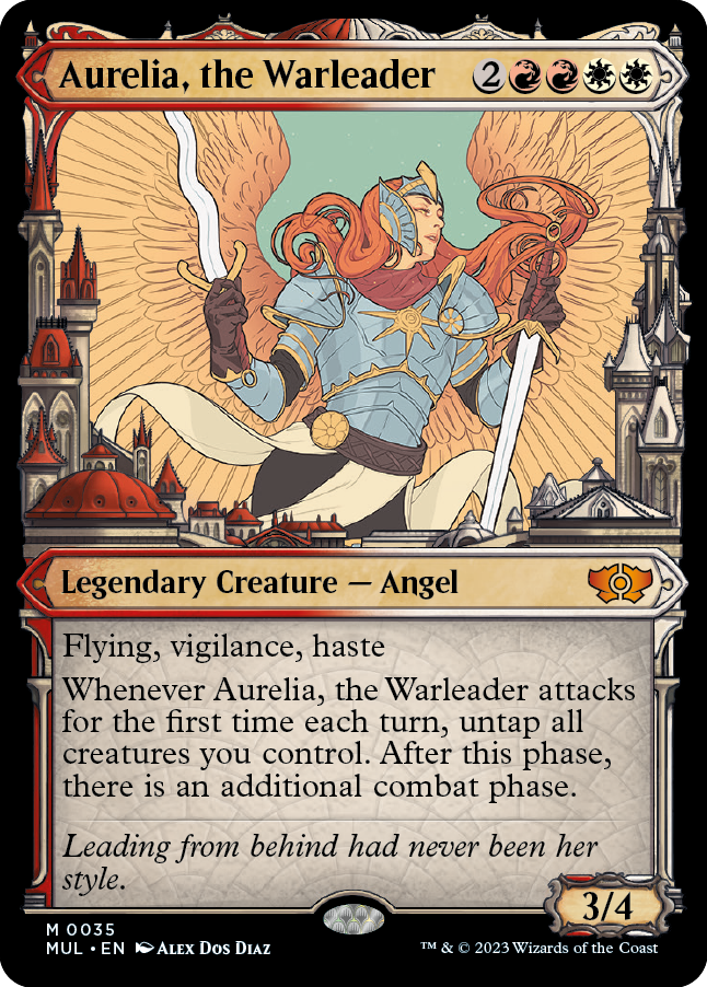 Aurelia, the Warleader [Multiverse Legends] | Galaxy Games LLC