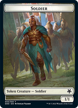 Soldier // Drake Double-Sided Token [Game Night: Free-for-All Tokens] | Galaxy Games LLC