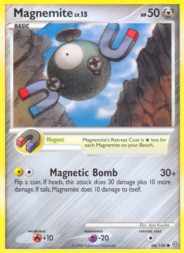 Magnemite (66/100) [Diamond & Pearl: Stormfront] | Galaxy Games LLC