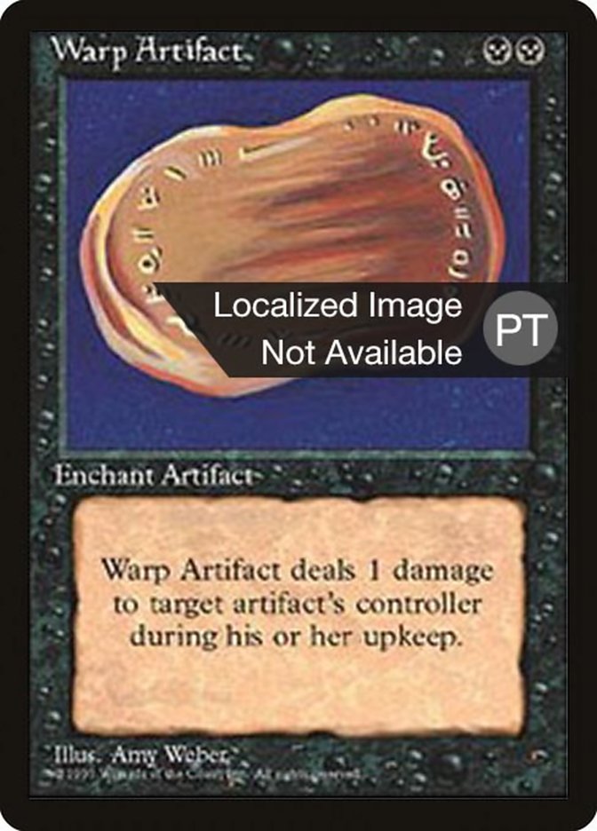 Warp Artifact [Fourth Edition (Foreign Black Border)] | Galaxy Games LLC