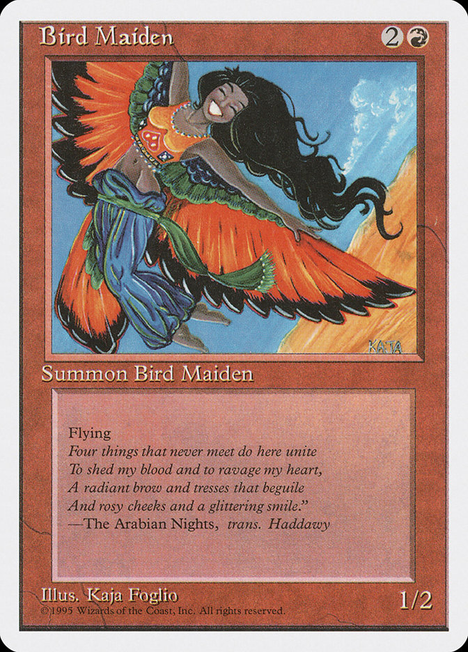 Bird Maiden [Fourth Edition] | Galaxy Games LLC