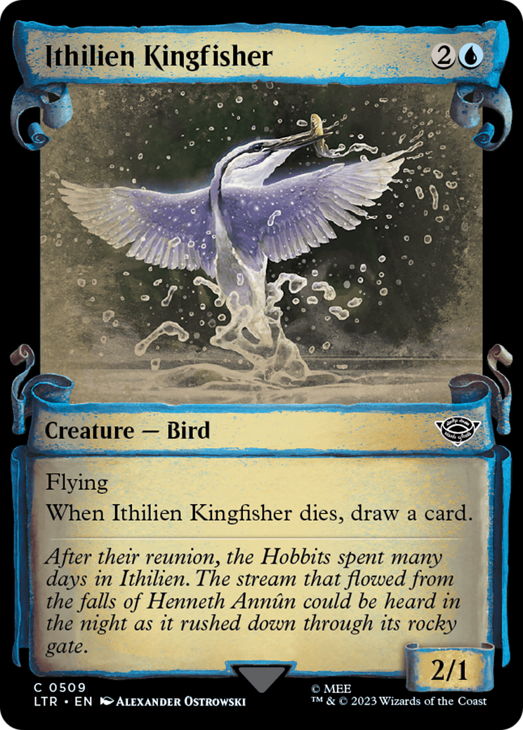 Ithilien Kingfisher [The Lord of the Rings: Tales of Middle-Earth Showcase Scrolls] | Galaxy Games LLC