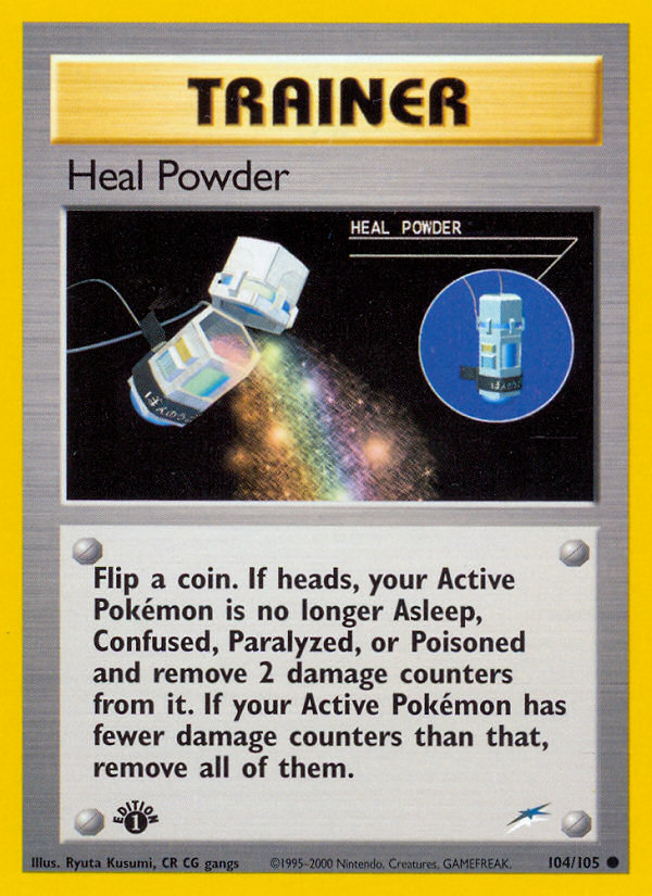 Heal Powder (104/105) [Neo Destiny 1st Edition] | Galaxy Games LLC