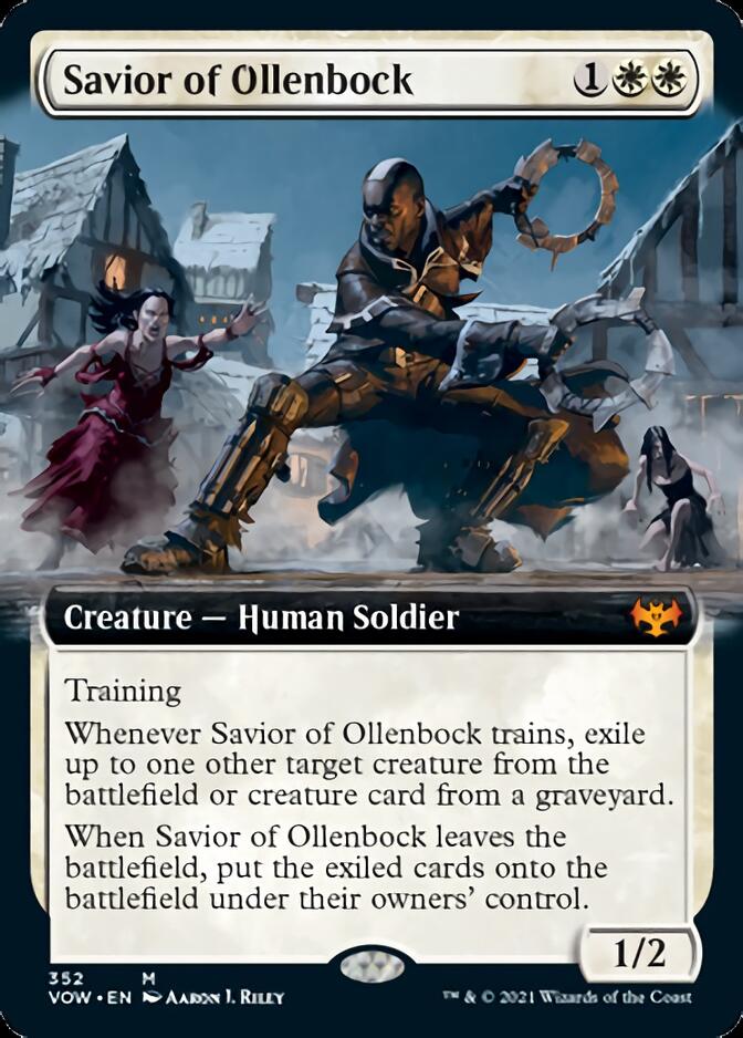 Savior of Ollenbock (Extended Art) [Innistrad: Crimson Vow] | Galaxy Games LLC